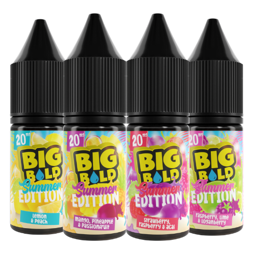 Big Bold Summer edition nic salts