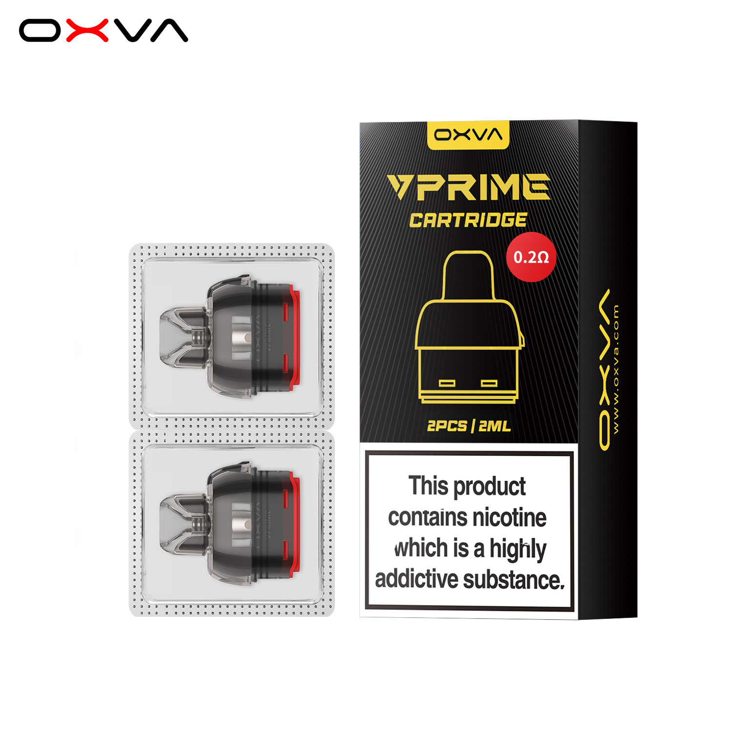 OXVA VPrime replacement pods